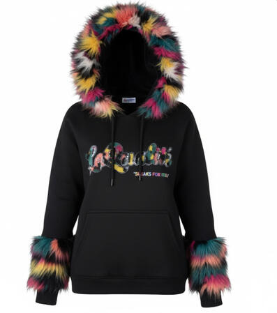 Luxury texture. Heavy frequency. ⛓️✨ The MultiColor Faux Logo Hoodie features a scannable NFC tag for instant access to the vault. #LaQualité #PhygitalFashion #ProdByGoCrazy Luxury texture. Heavy frequency. ⛓️✨ The MultiColor Faux Logo Hoodie features a scannable NFC tag for instant access to the vault. #LaQualité #PhygitalFashion #ProdByGoCrazy